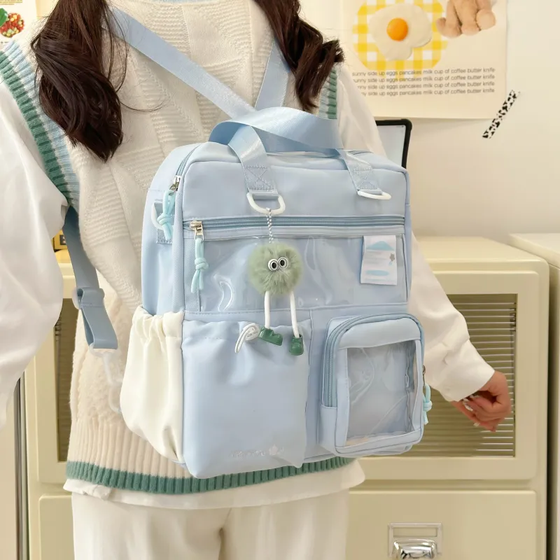 URBAN FOREST Nylon Backpack Regular Unisex Multicolor-14
