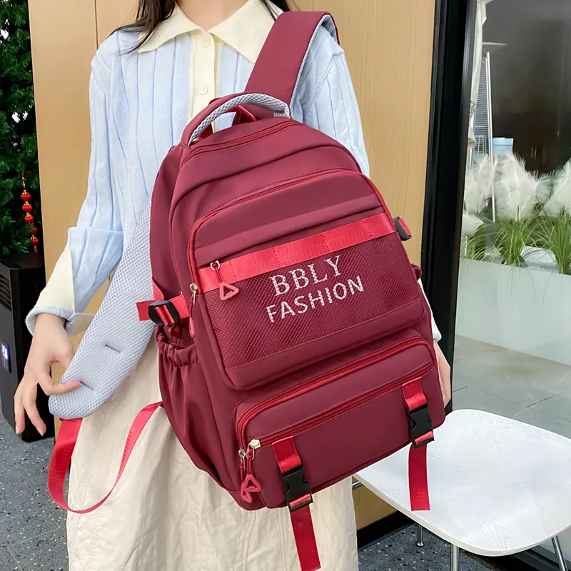 URBAN FOREST Nylon Backpack Unisex Multicolor-6