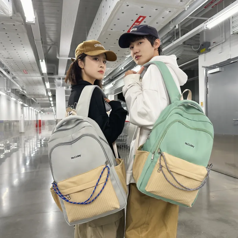 URBAN FOREST Nylon Backpack Regular Unisex Multicolor-12