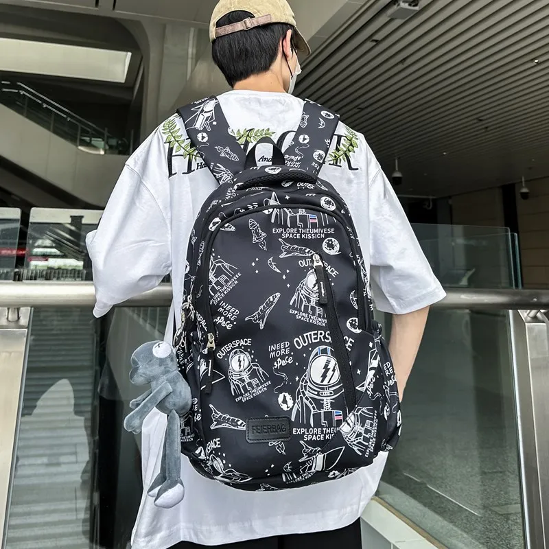 URBAN FOREST Nylon Backpack Regular Unisex Multicolor-8