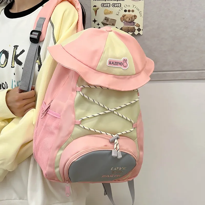 URBAN FOREST Nylon Backpack Women's Multicolor-5