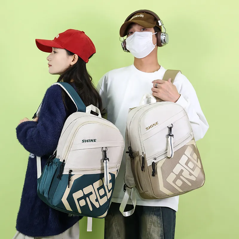 URBAN FOREST Nylon Backpack Regular Unisex Multicolor-9