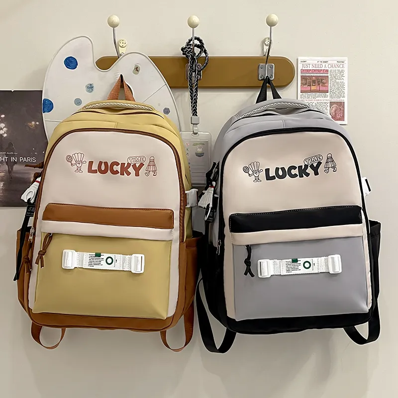 URBAN FOREST Nylon Backpack Unisex Multicolor-9