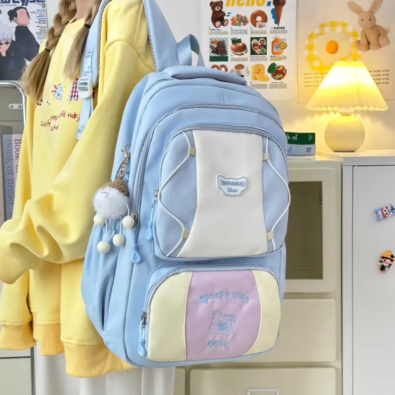 URBAN FOREST Polyester Backpack Regular Women's Multicolor-23