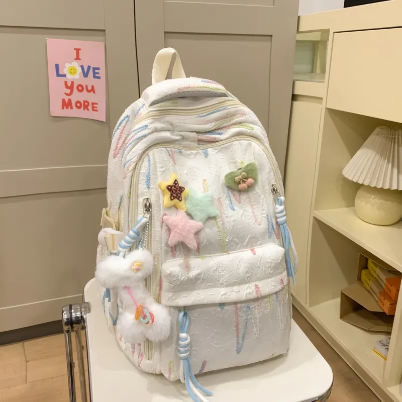 URBAN FOREST Nylon Backpack Tubas Unisex Multicolor-2