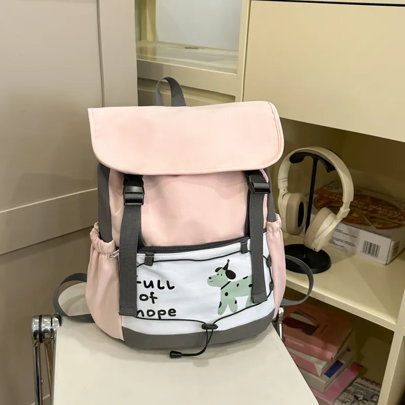 URBAN FOREST Nylon Backpack Unisex Multicolor-16