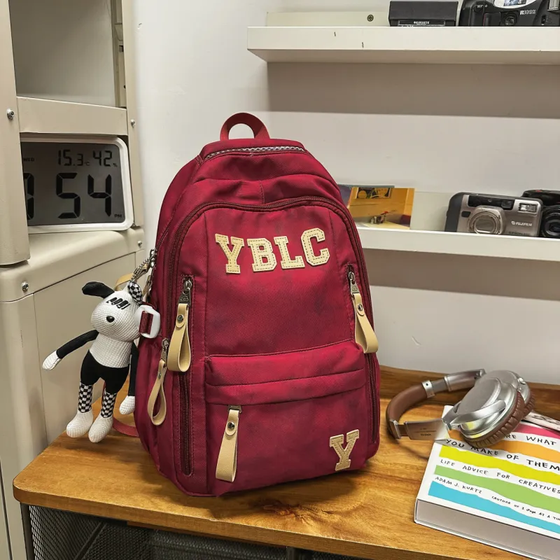 URBAN FOREST Nylon Backpack Tubas Unisex Multicolor-8
