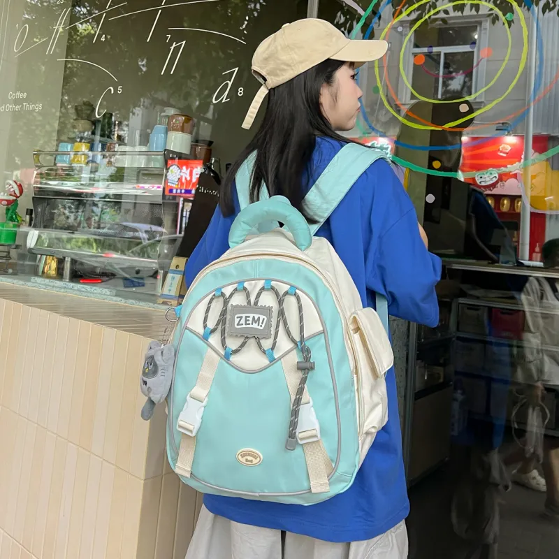 URBAN FOREST Composite Fabric Backpack Regular Women's Multicolor-15