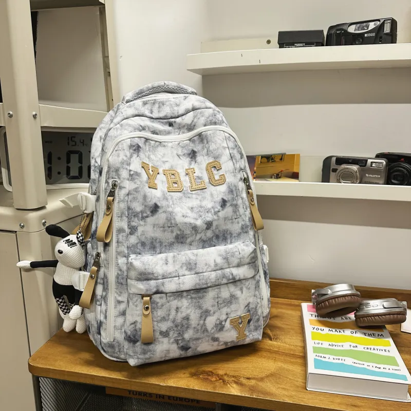 URBAN FOREST Nylon Backpack Tubas Unisex Multicolor-4
