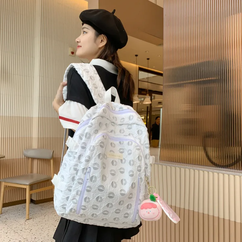 URBAN FOREST Nylon Backpack Regular Unisex Multicolor-4