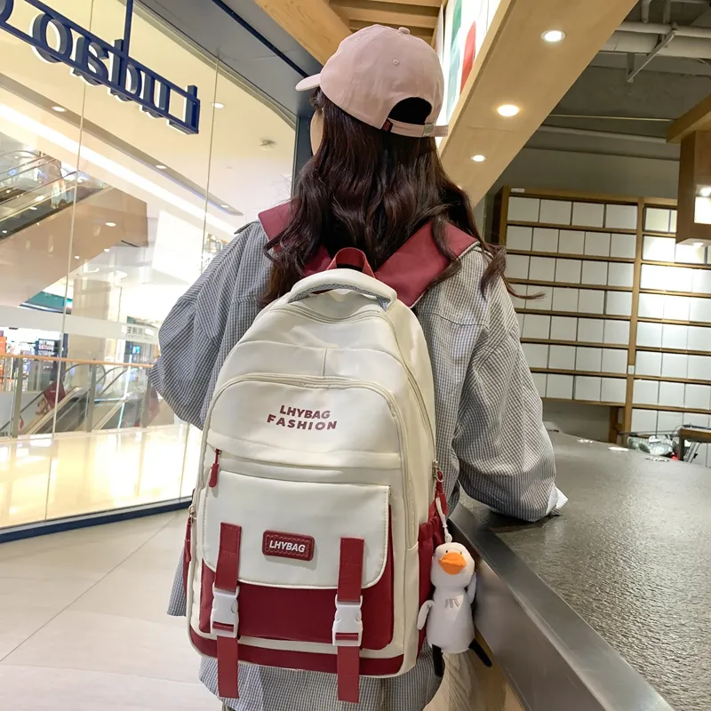 URBAN FOREST Nylon Backpack Women's Multicolor-8