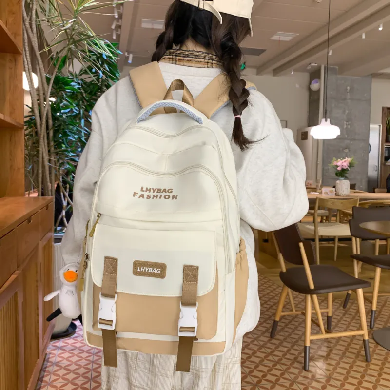 URBAN FOREST Nylon Backpack Women's Multicolor-10