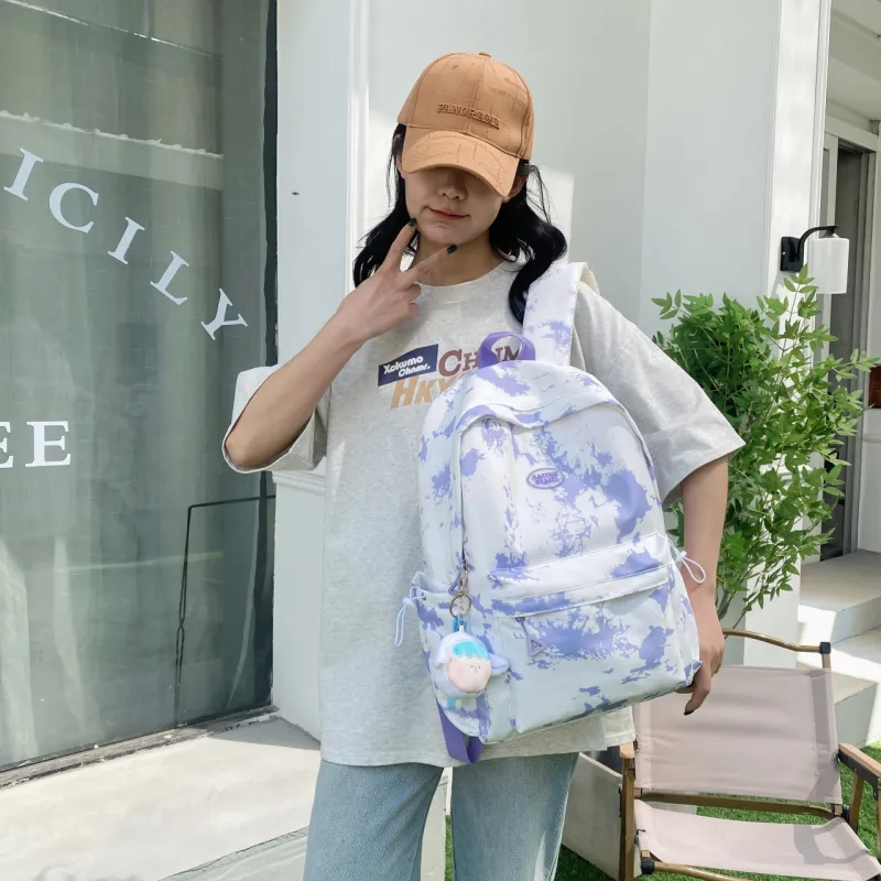 URBAN FOREST Composite Cloth Backpack Regular Unisex Multicolor-15