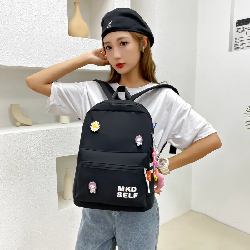 URBAN FOREST Canvas Backpack Unisex Multicolor-16
