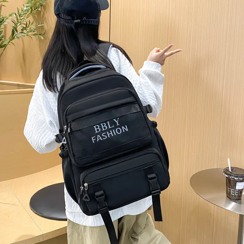 URBAN FOREST Nylon Backpack Unisex Multicolor-2