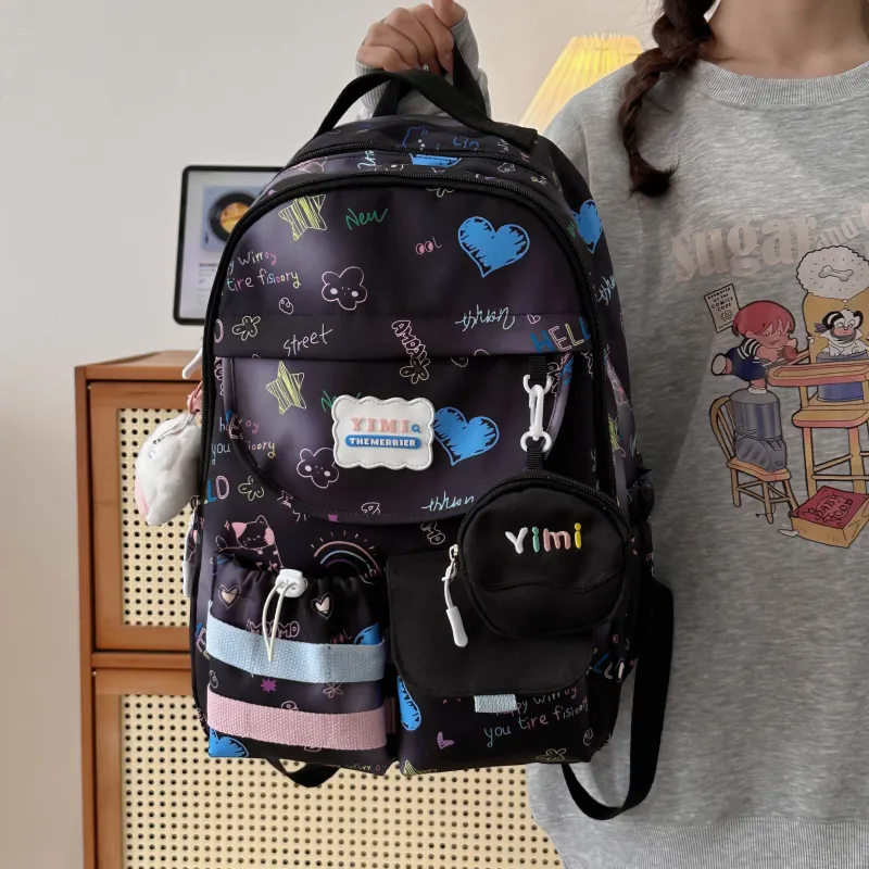 URBAN FOREST Nylon Backpack Women's Multicolor-7