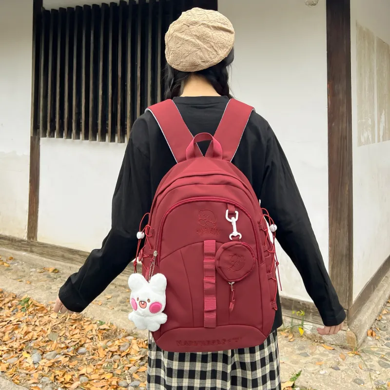 URBAN FOREST Composite Cloth Backpack Unisex Multicolor-12