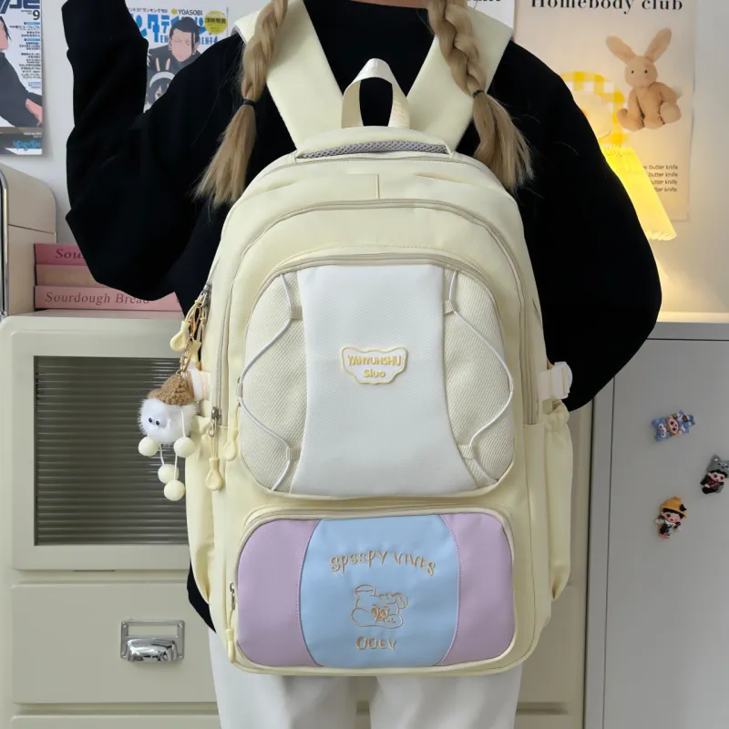URBAN FOREST Polyester Backpack Regular Women's Multicolor-11
