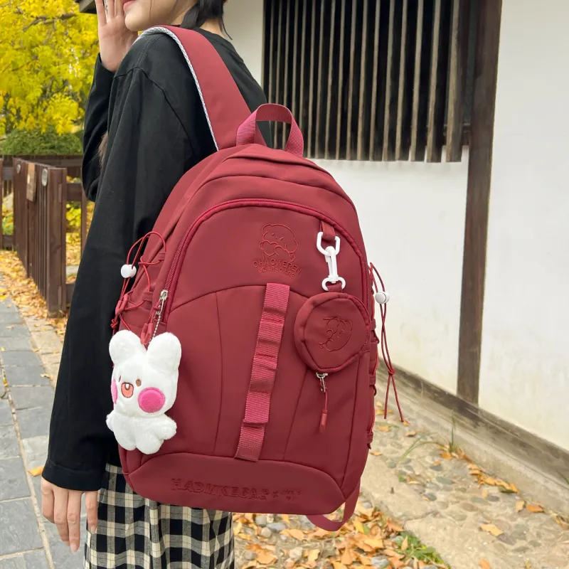 URBAN FOREST Composite Cloth Backpack Unisex Multicolor-14