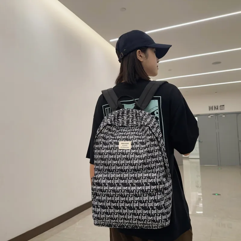 URBAN FOREST Nylon Backpack Unisex Multicolor-16