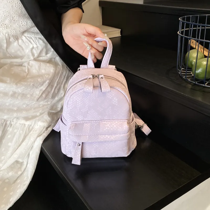 URBAN FOREST PU Backpack Women's Multicolor-6