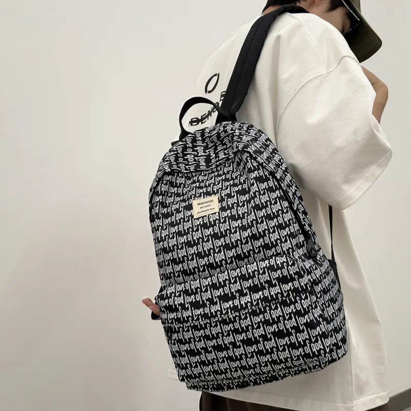 URBAN FOREST Nylon Backpack Unisex Multicolor-19