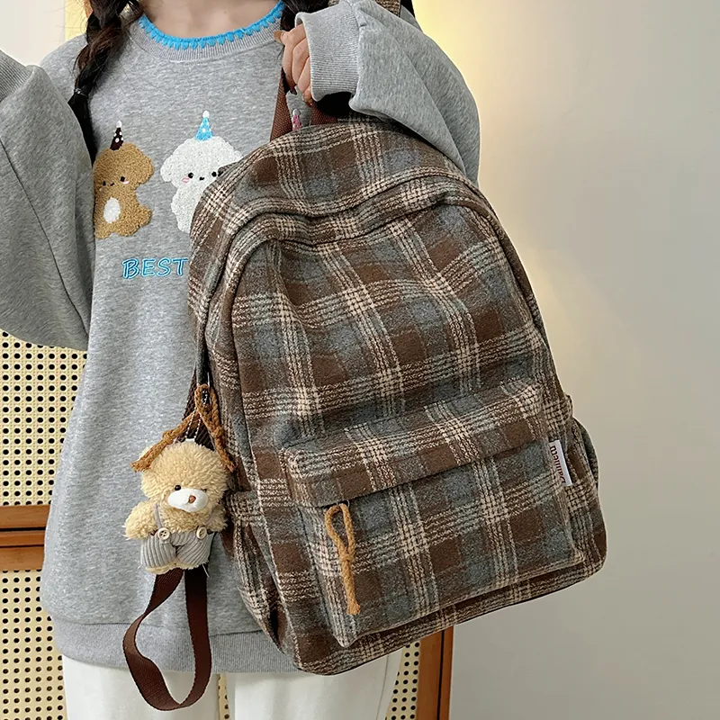 URBAN FOREST Composite Cloth Backpack Unisex Multicolor-14