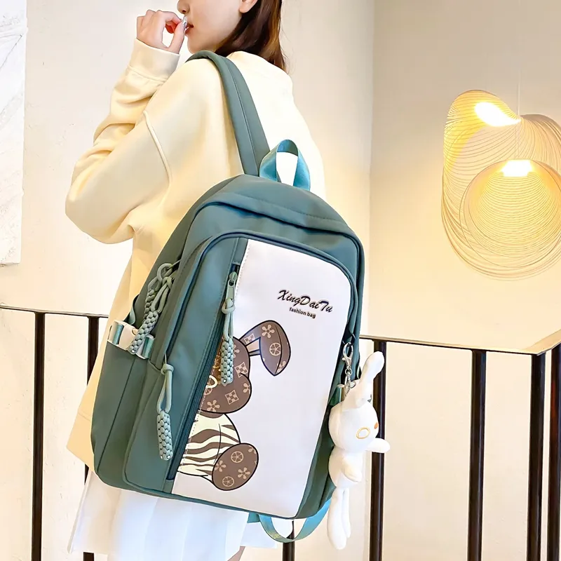 URBAN FOREST Nylon Backpack Women's Multicolor-23