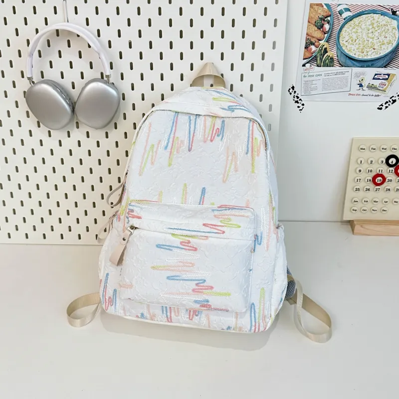 URBAN FOREST Nylon Backpack Regular Women's Multicolor-3