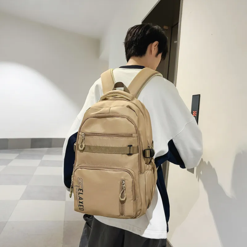 URBAN FOREST Nylon Backpack Regular Unisex Multicolor-18