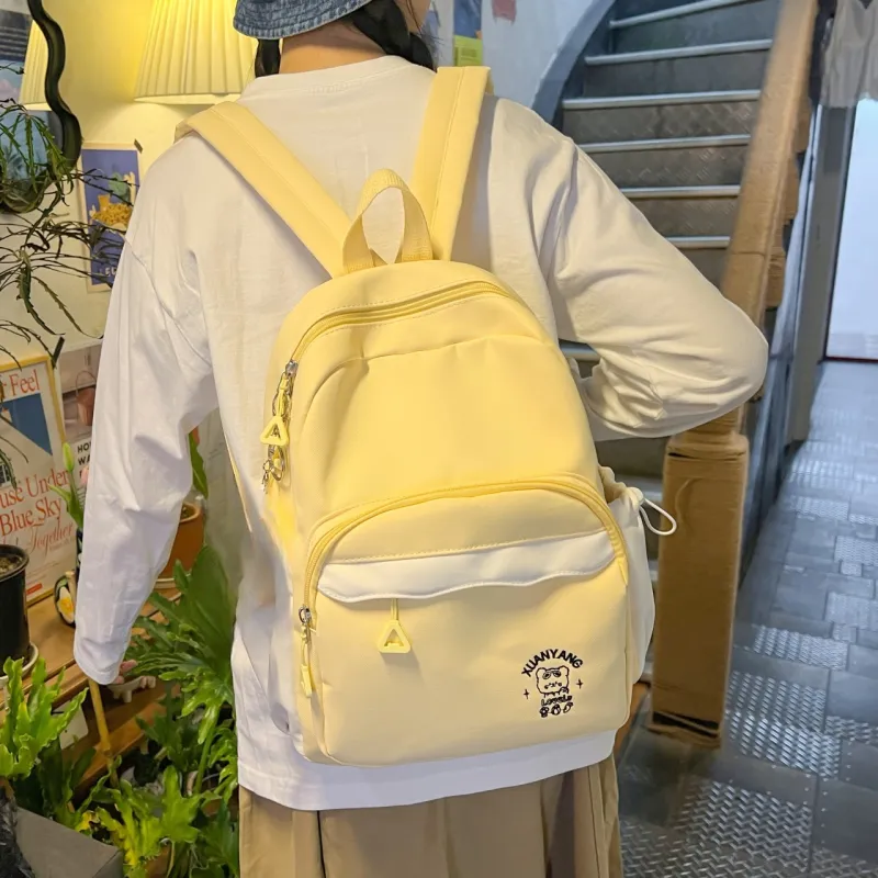 URBAN FOREST Composite Cloth Backpack Women's Multicolor-5