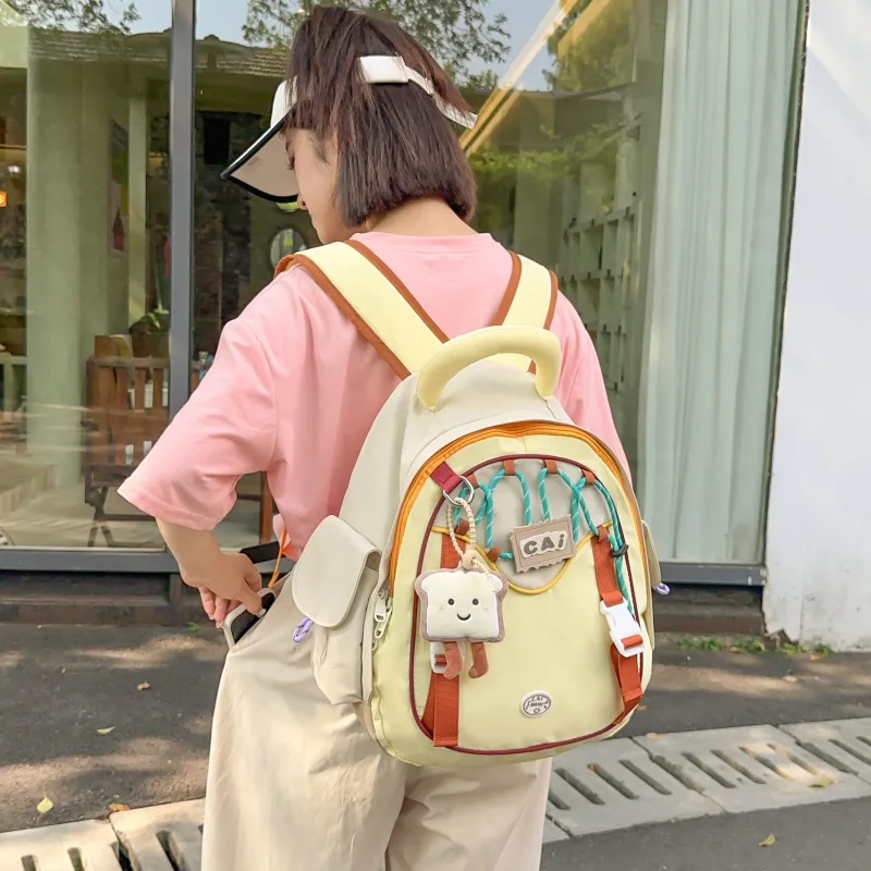URBAN FOREST Nylon Backpack Women's Multicolor-2