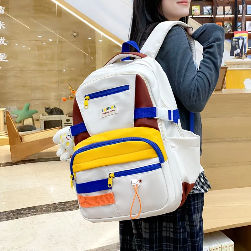 URBAN FOREST Nylon Backpack Regular Unisex Multicolor-9