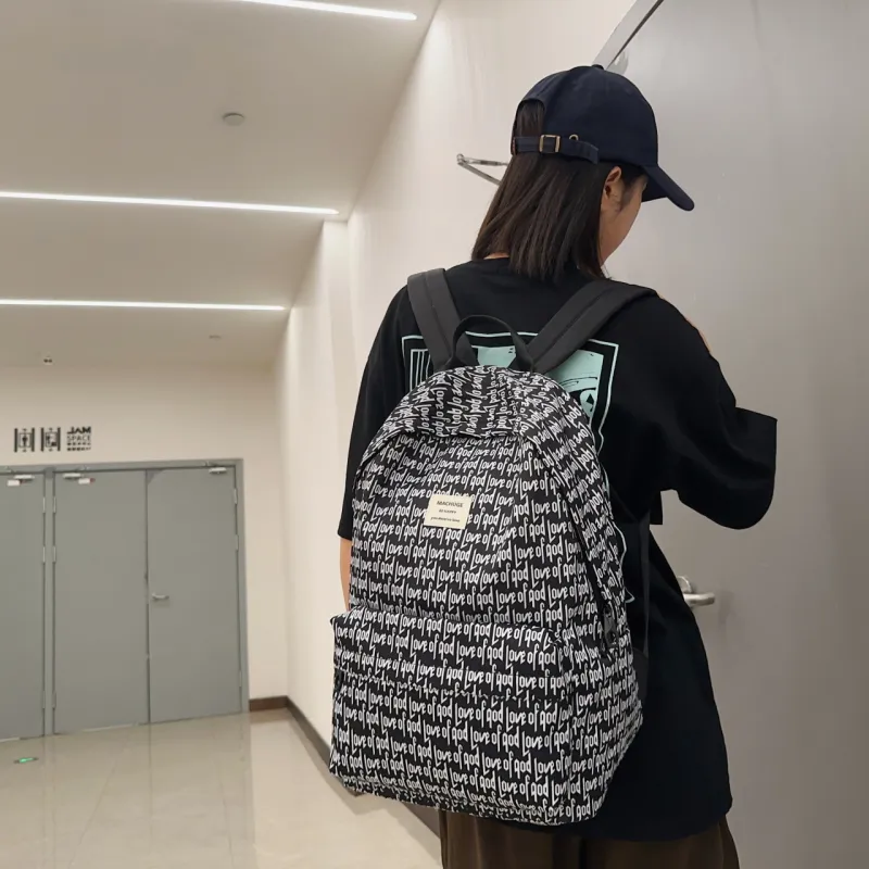 URBAN FOREST Nylon Backpack Unisex Multicolor-17