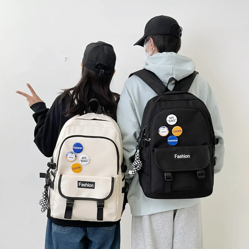 URBAN FOREST Nylon Backpack Regular Unisex White, Black, Green, Blue-9