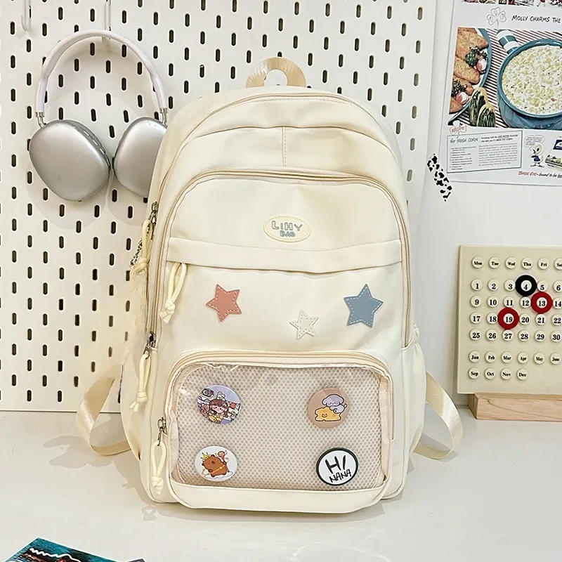 URBAN FOREST Nylon Backpack Regular Women's Multicolor-5