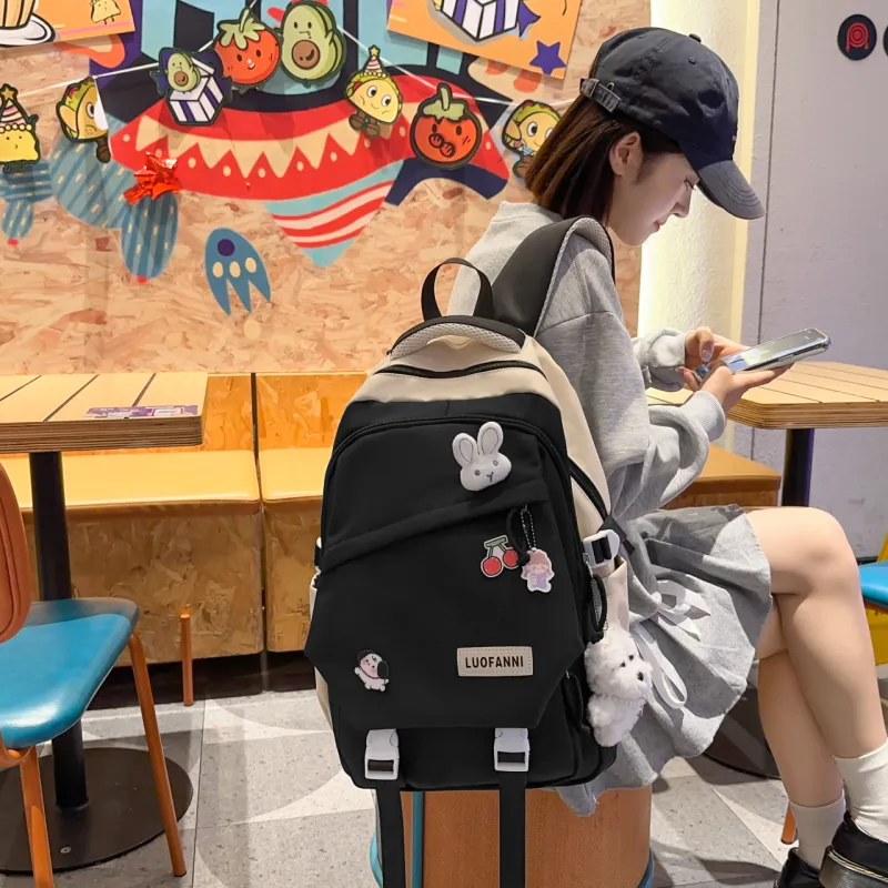 URBAN FOREST Nylon Backpack Women's Multicolor-2