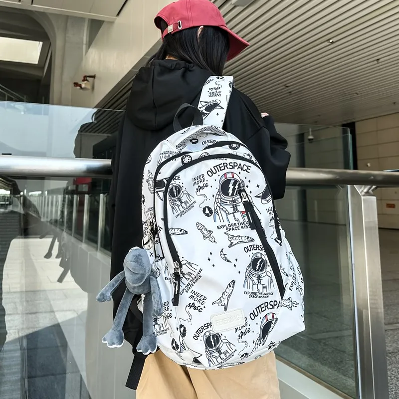 URBAN FOREST Nylon Backpack Regular Unisex Multicolor-5
