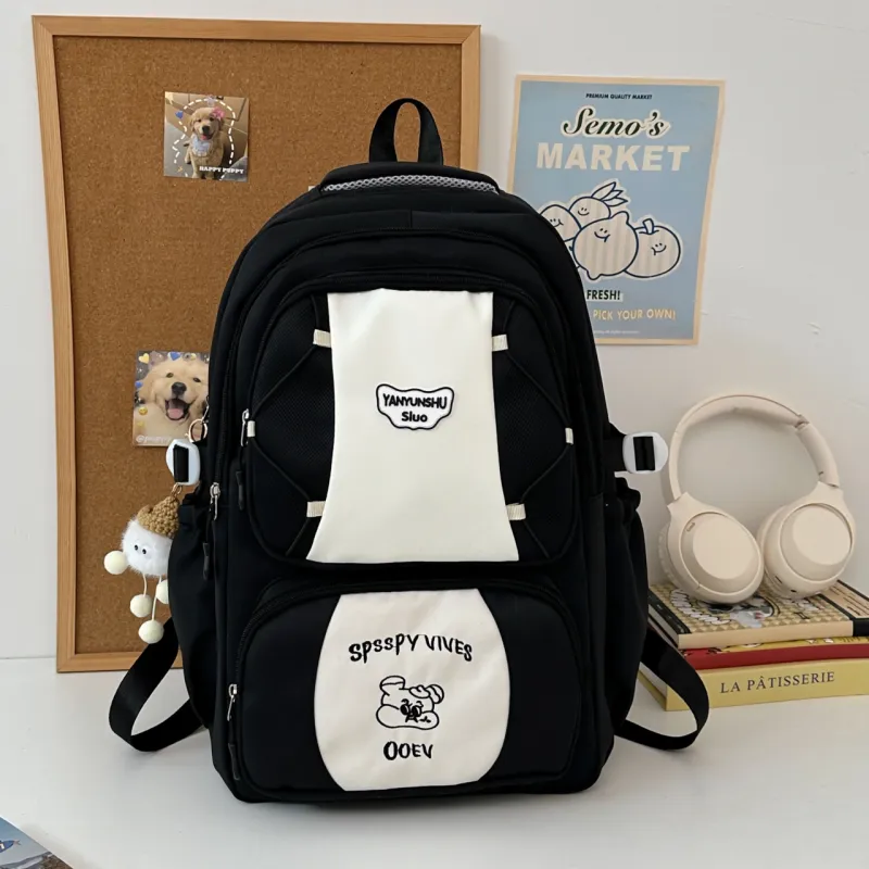 URBAN FOREST Polyester Backpack Regular Women's Multicolor-2