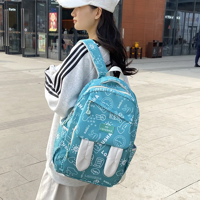 URBAN FOREST Canvas Backpack Regular Unisex Multicolor-17