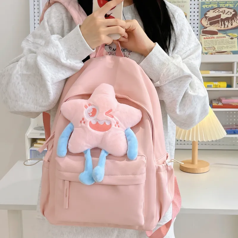 URBAN FOREST Nylon Backpack Women's Multicolor-6