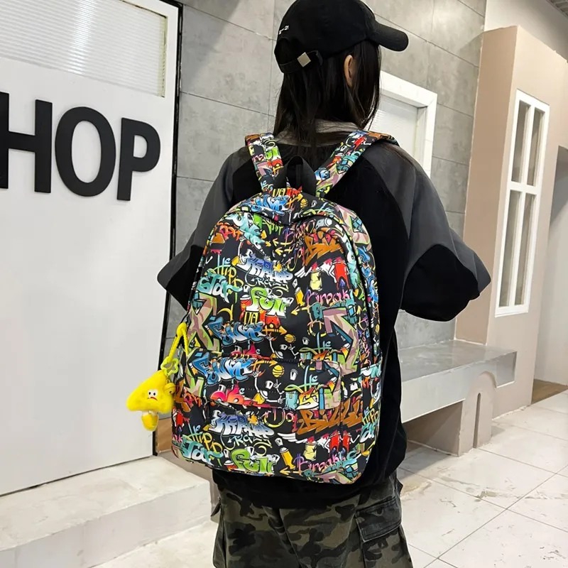 URBAN FOREST Oxford Backpack Unisex Multicolor-4