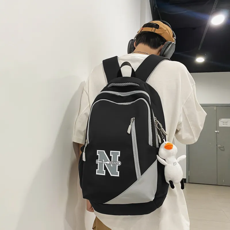 URBAN FOREST Nylon Backpack Unisex Multicolor-15