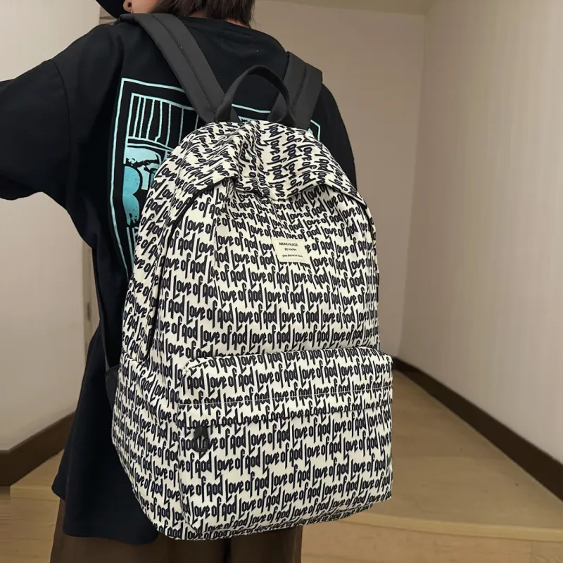 URBAN FOREST Nylon Backpack Unisex Multicolor-3