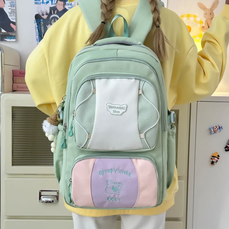 URBAN FOREST Polyester Backpack Regular Women's Multicolor-16