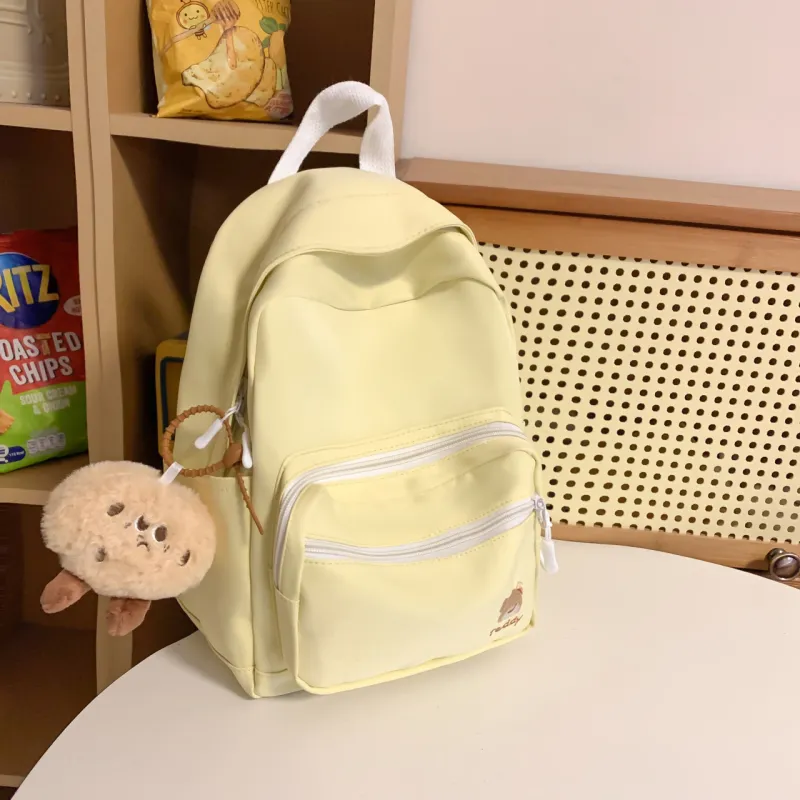 URBAN FOREST Nylon Backpack Regular Unisex Blue/Green/Yellow/Pink/Black/White-10