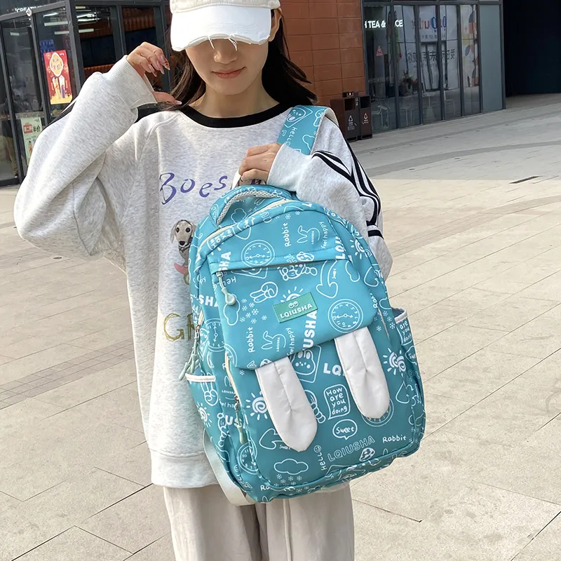 URBAN FOREST Canvas Backpack Regular Unisex Multicolor-18