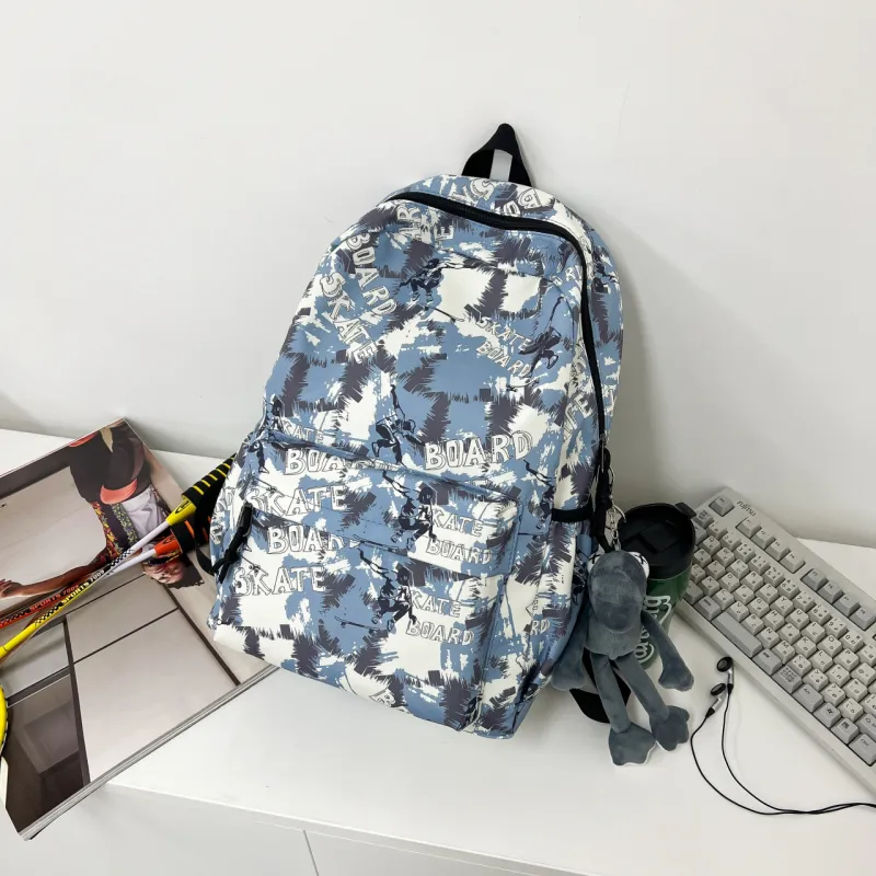 URBAN FOREST Composite Cloth Backpack Regular Unisex Multicolor-11