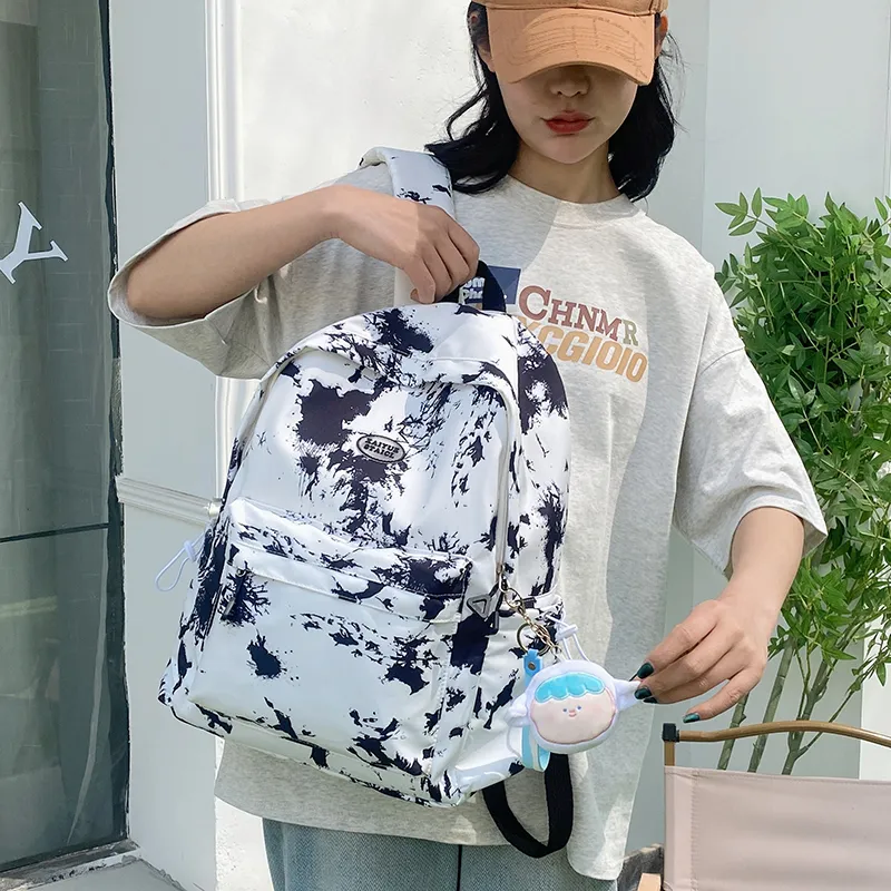 URBAN FOREST Composite Cloth Backpack Regular Unisex Multicolor-1