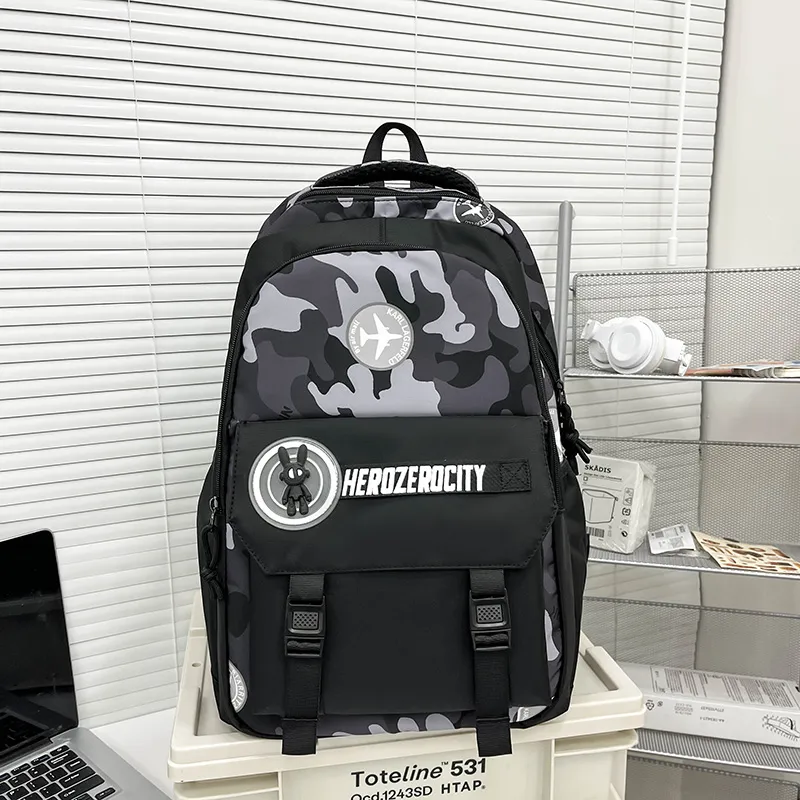 URBAN FOREST Nylon Backpack Men's Multicolor-8